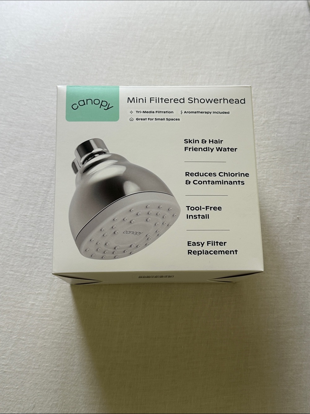 Canopy Mini Filtered Showerhead